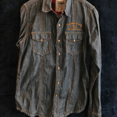 Chemise en jean Kaporal vintage