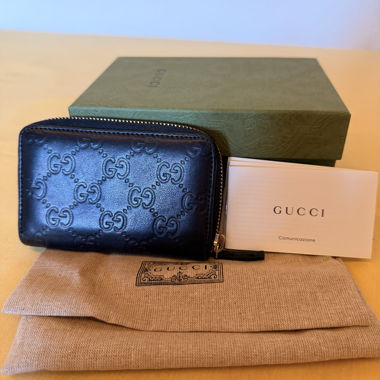 Gucci Marmont klein leder Portemonnaie 