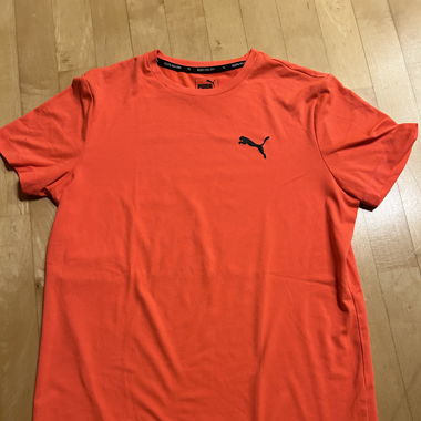 Orange-Pinkes Sport T-Shirt