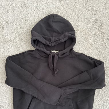 Basic Hoodie Schwarz/Grau