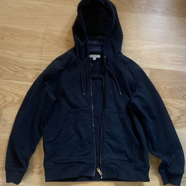 Burberry Black Zip Up