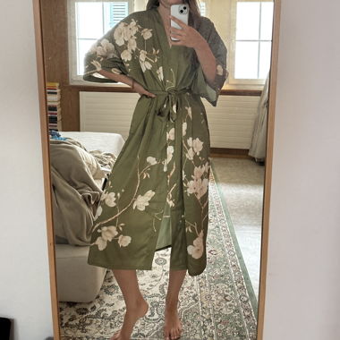 Floral Kimono Bathrobe / Dressing gown