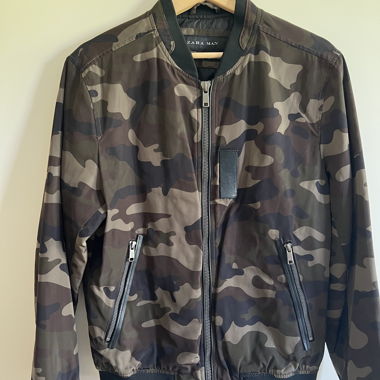 Zara Man Camouflage Jacke