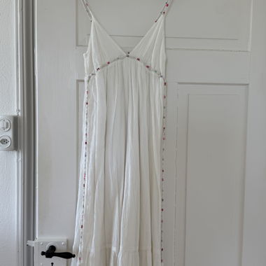 White Spaghetti Strap Dress
