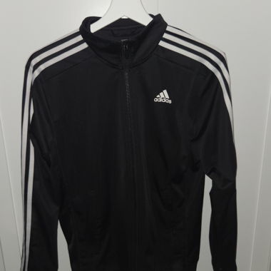 Black Adidas training jacket