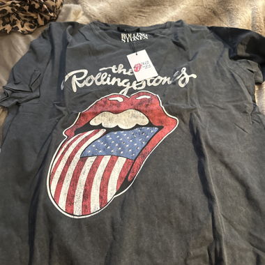 Rolling Stones Black T-Shirt