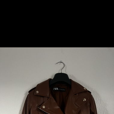 Braune Jacke Zara 