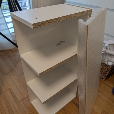 Storage shelf 2x for Malm dresser