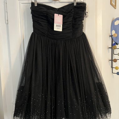 Robe de bal noire Naf Naf