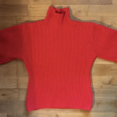 Red Turtleneck Sweater