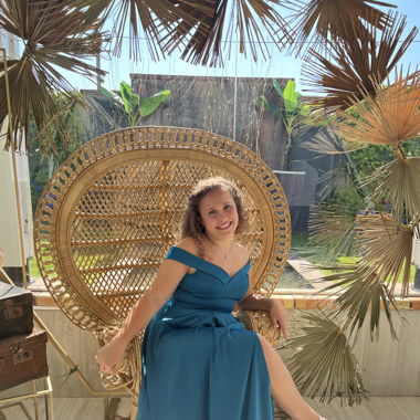 Robe longue de cérémonie longue 