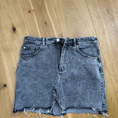 Jeans Minijupe