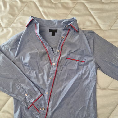 Blue/Red Shirt
