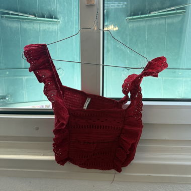 Top rouge 