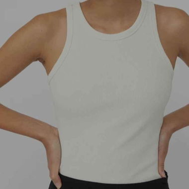 Débardeur écru, taille S de The Slow Label