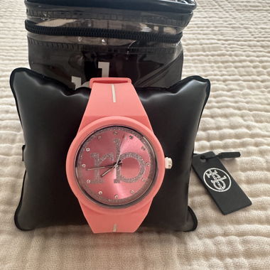 RoccoBarocco Damenuhr Pink neu!