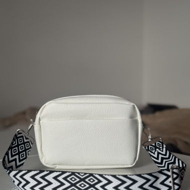 Neue Umhängetasche in Weiss Crossbody 
