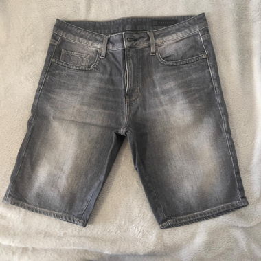 Short in denim grigio FREESOUL