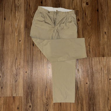 Vintage beige Anzughose