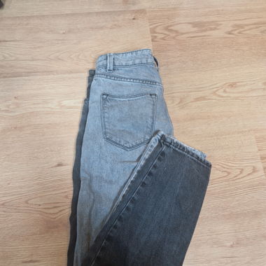 Jeans Hose zweifarbig 