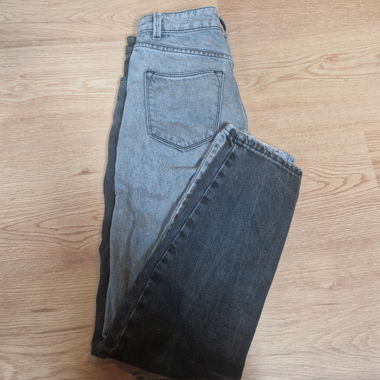Jeans Hose zweifarbig 