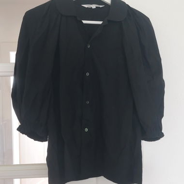Schwarze Bluse Comme des Garçons
