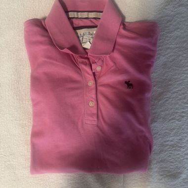 Abercrombie Poloshirt rosa