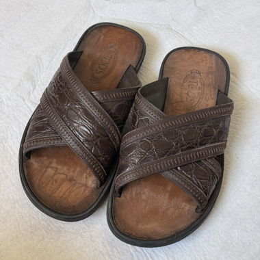 Sandali in pelle Tod's
