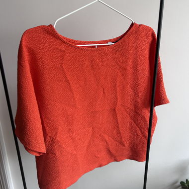 Crop top rosso cool