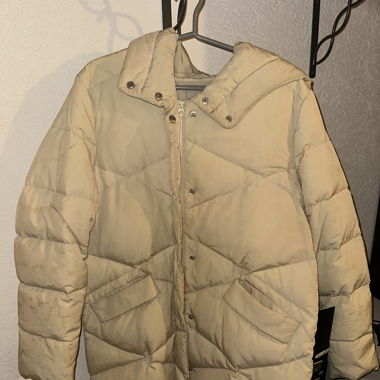 VESTE LONGUE BEIGE 