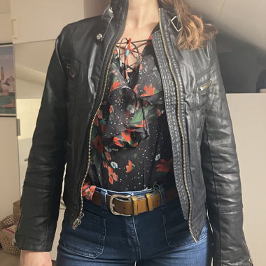 Beautiful Zadig & Voltaire biker jacket