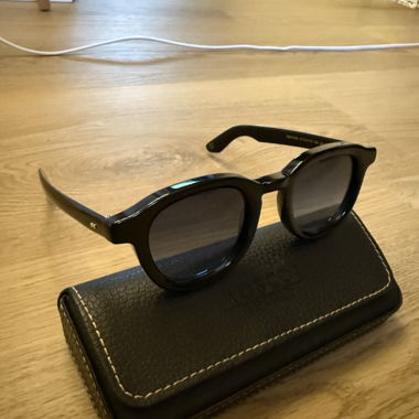 Custodia per occhiali da sole Moscot nere