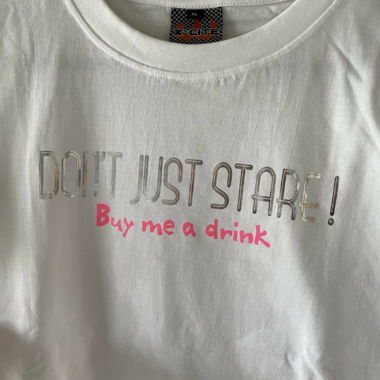 T-Shirt don’t just stare