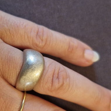 Silberner Ring