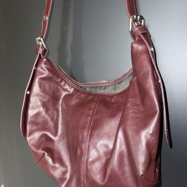 Borsa a tracolla bordeaux