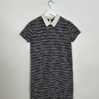 Reserved Collared Mini Dress