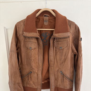 Lederjacke