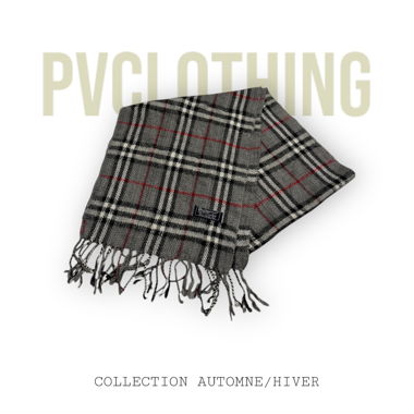 Sciarpa Burberry in cashmere grigia
