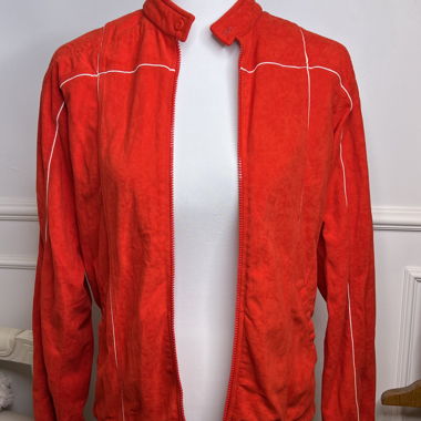 Fila Björn Borg veste vintage velours rouge