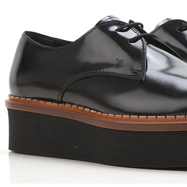 TOD'S Flatform Schnürschuh, size 35.5 (VP 500)