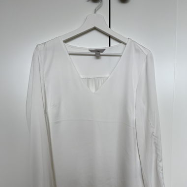Weisse Bluse 