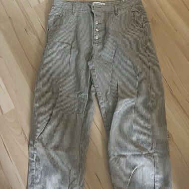 Pantalon Baril à rayures Pull&Bear