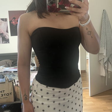 Black corset top
