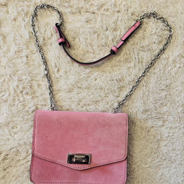 Pink handbag