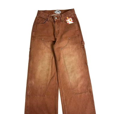 Jean Baggy Skate Marron Y2k