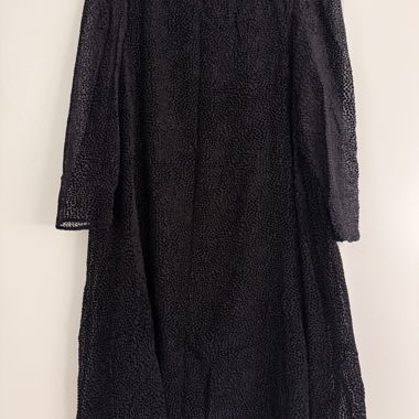 Schwarz-violettes Kleid Claudie Pierlot