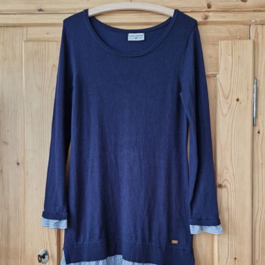 Strickkleid dunkelblau