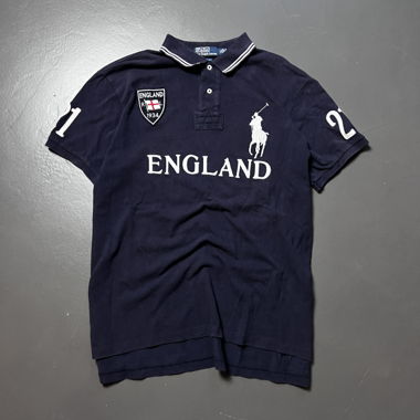VINTAGE RALPH LAUREN POLO SHIRT BIG PONY (XL )