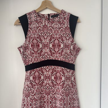 Jacquard Mini Kleid 
