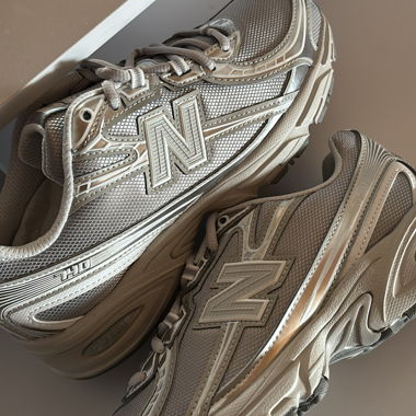 Silver New Balance Sneakers